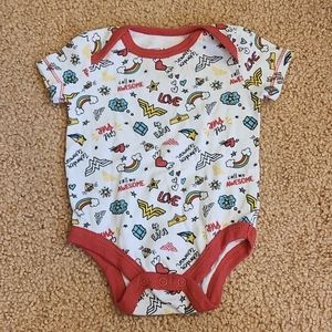 Wonder Woman Baby Onesie